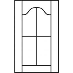 Liberty French Lite Cabinet Door (4 Lites)